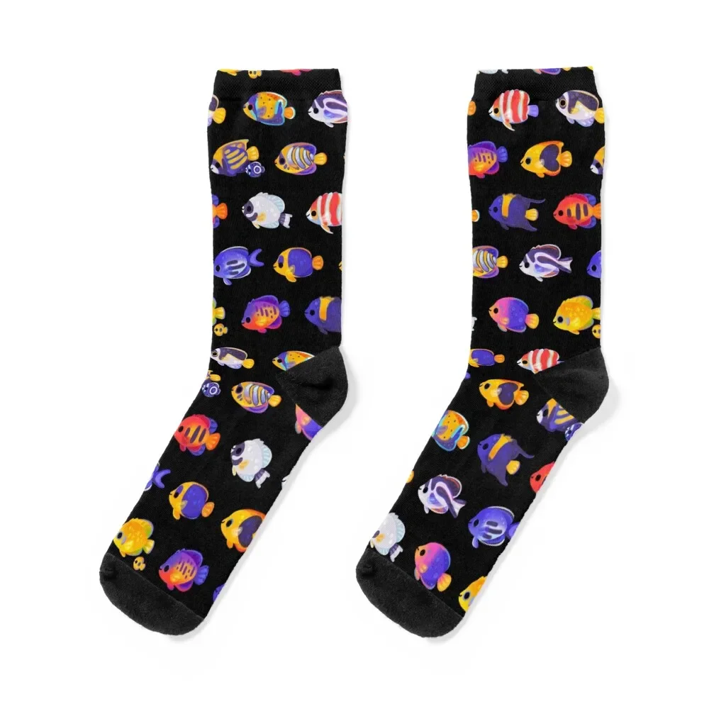 

Angelfish! (marine) - name ver. Socks designer brand Heating sock Men Socks Luxury Brand Women's