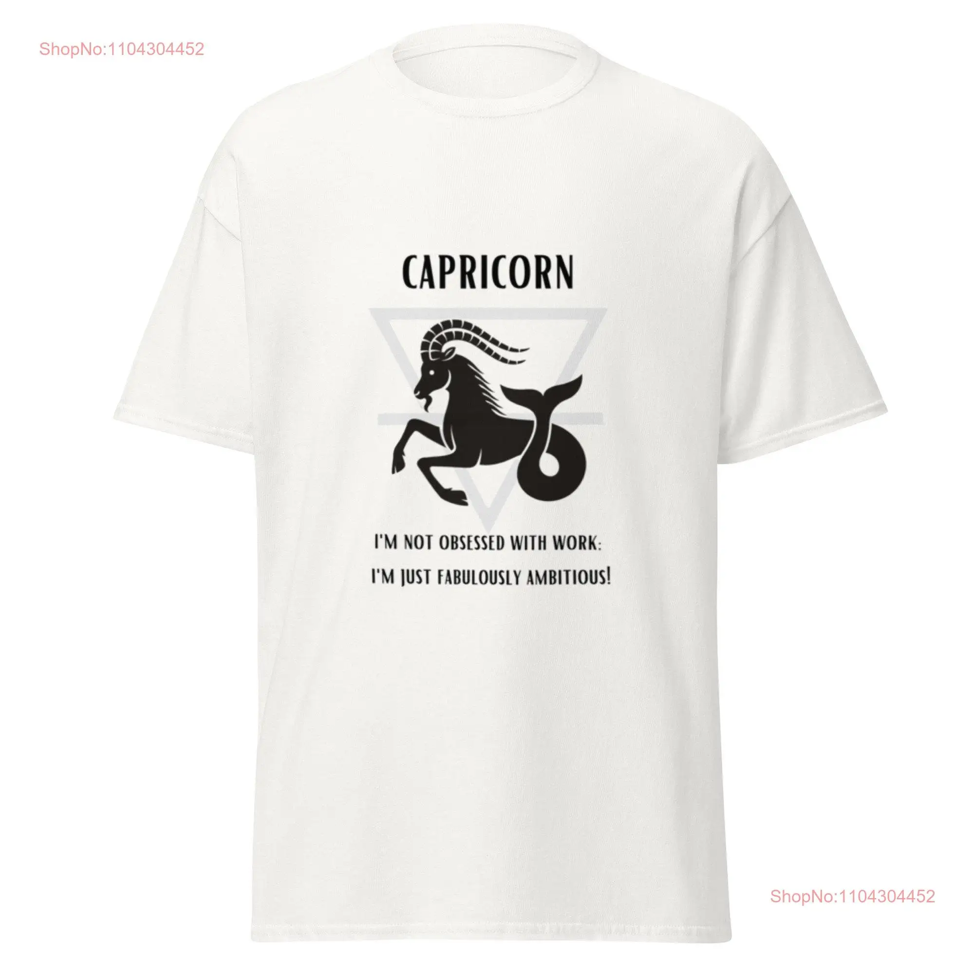 classic T Shirt Capricorn long or short sleeves