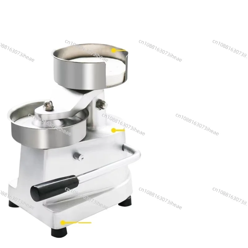 High Quality 130mm Commercial Stainless Steel Burger Patty Press Manual Aluminum Household Meatball Press