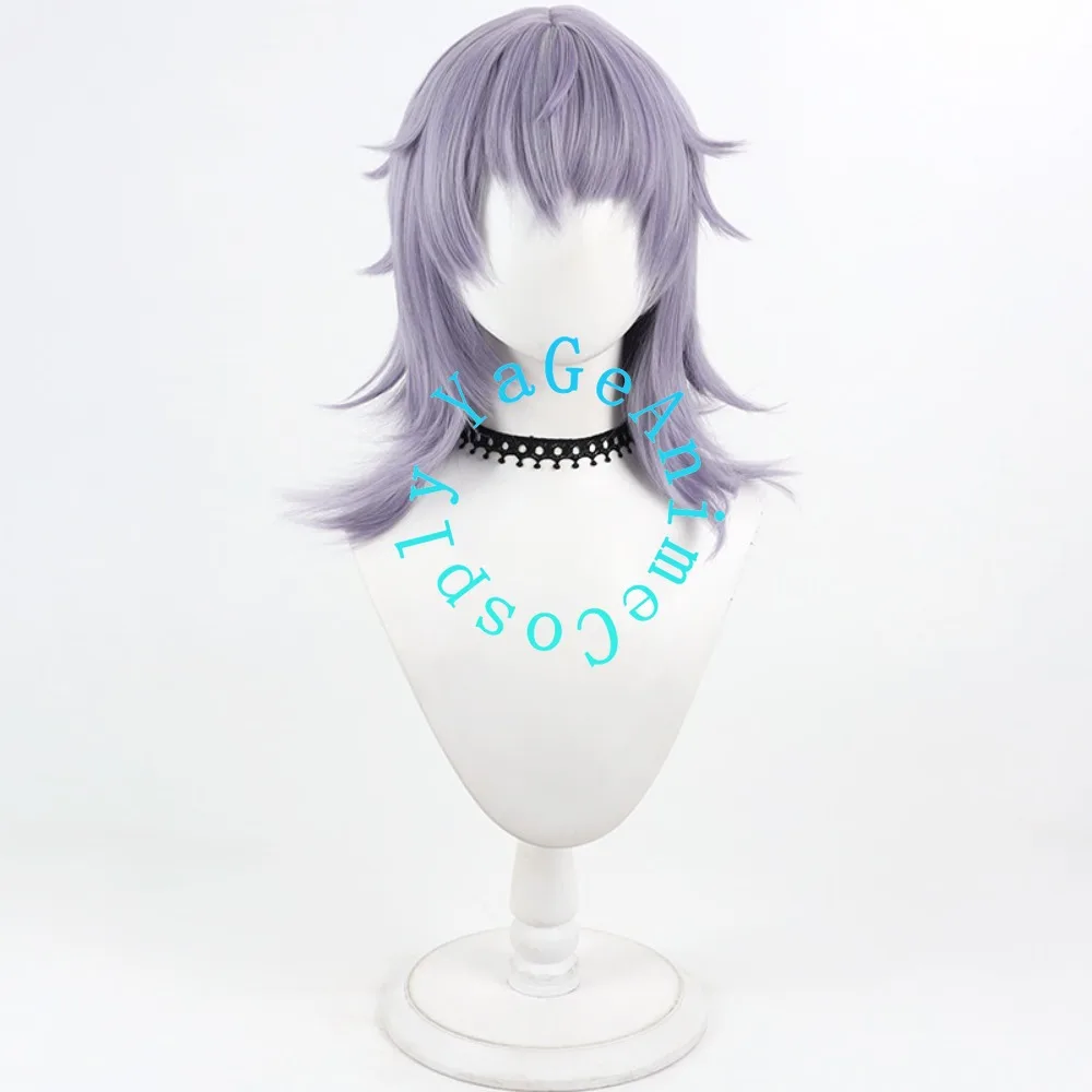 Tsukihime Remake Frouf Algenel Cosplay Wig Character Hair Design Natural Color Styling Hairpiece For Event Photo view 2
