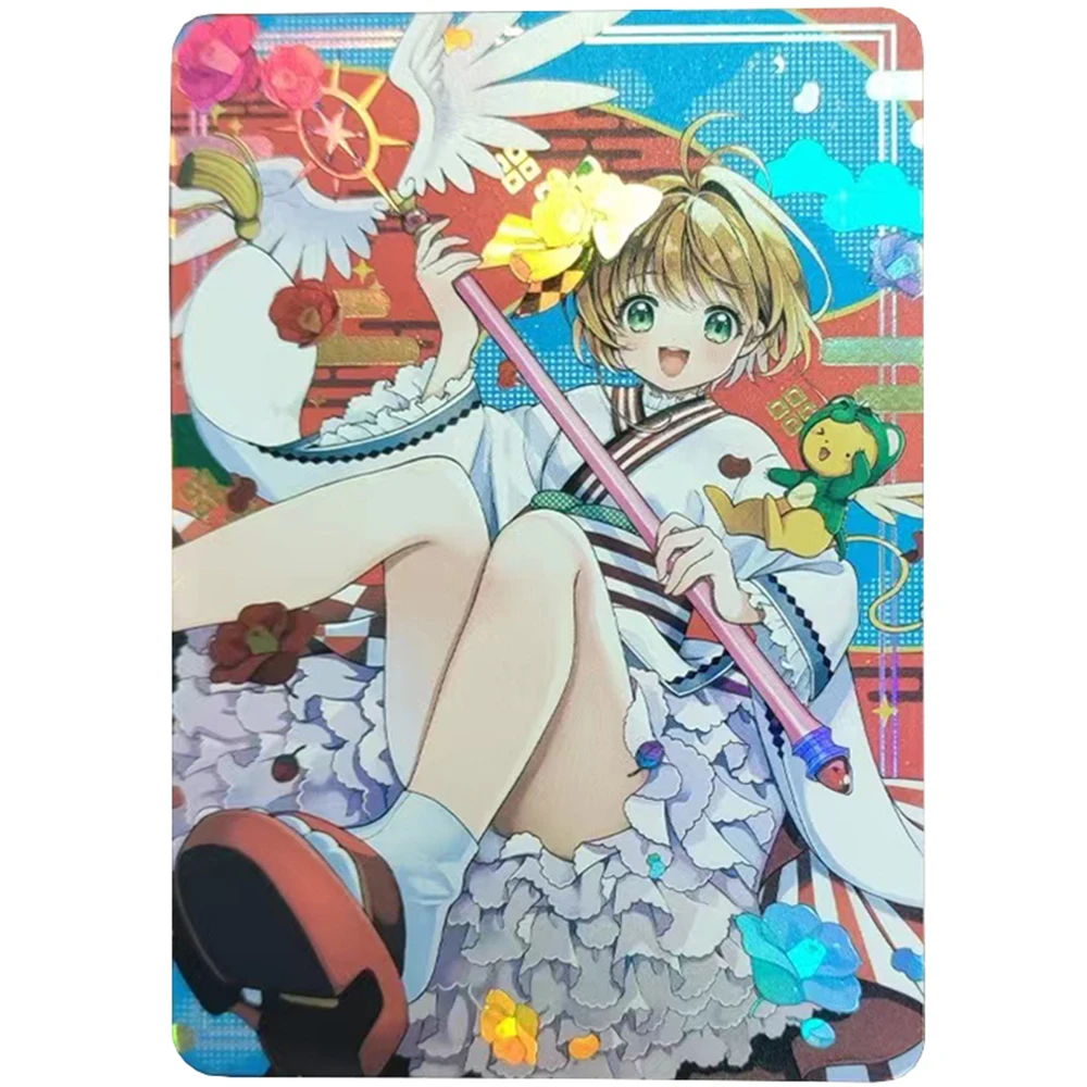Anime Goddess Story DIY ACG Raiden Shogun Yae Miko Fischl Nahida Boys Game Toys Collectible Cards Christmas Birthday Gifts