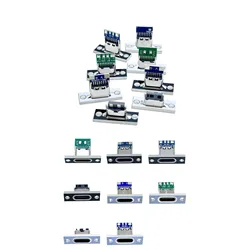 Charging Port USB Type C Socket Connector 2Pin 2P 4P Waterproof Strip Line Of Solder Joint Female Connector Jack