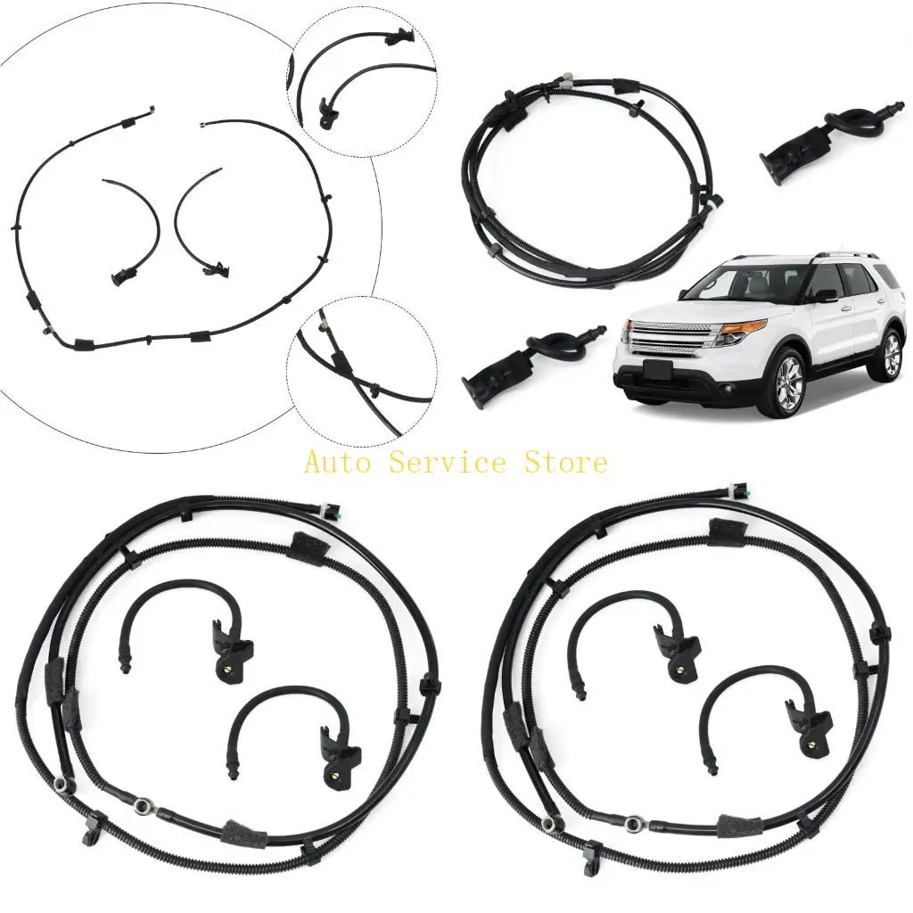 

462A BB5Z-17A605-A AR3Z-17603-A for Explorer 2011-2015 Windshield Washer Upper Hose and Nozzle Replacement Auto Accessories