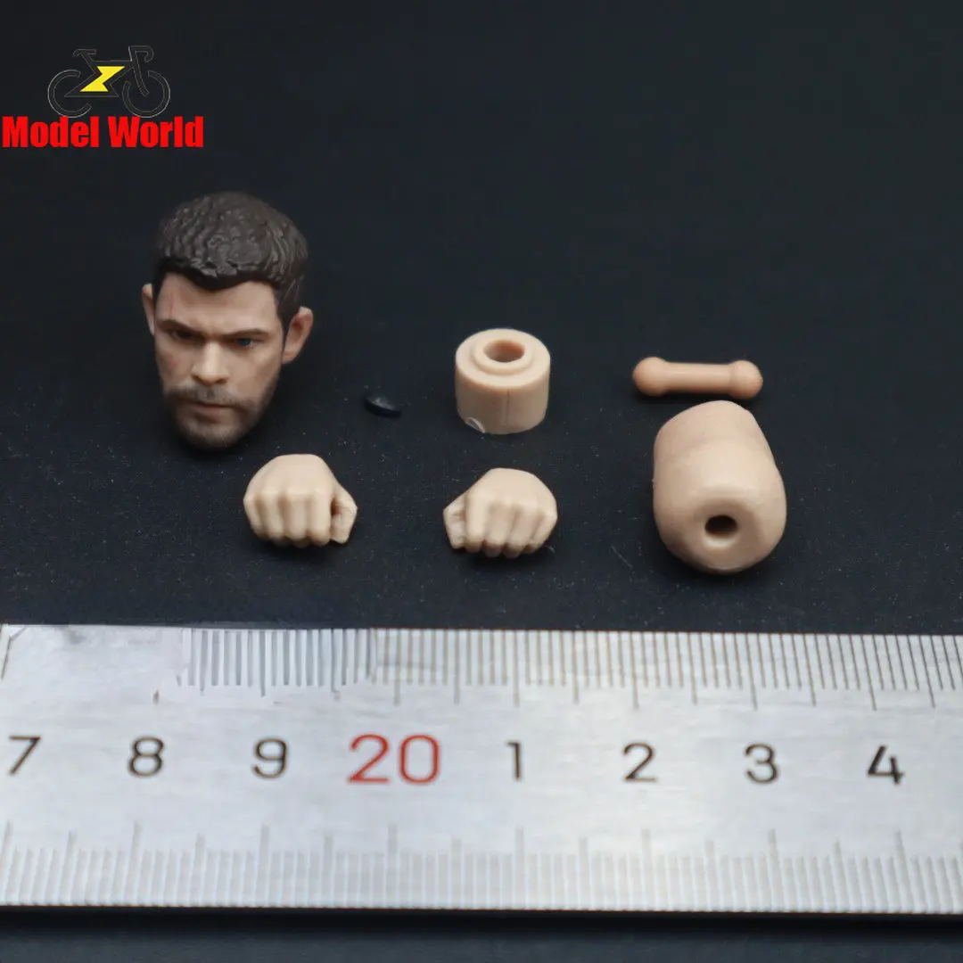 

IN STOCK 1/12 Scale male head sculpt Chris Hemsworth fit 6'' action figure body model