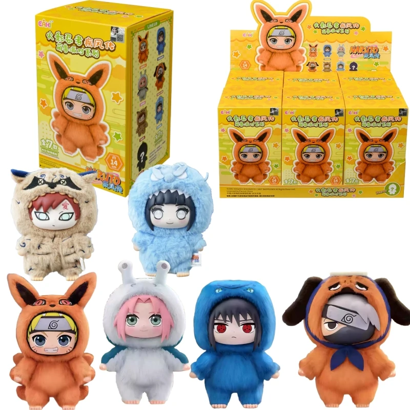 

Original Anime Naruto Mystery Box Figure Pendant Blind Box Toys Kakashi Cute Beast Party Series Ornaments Girls Gift Vinyl Doll
