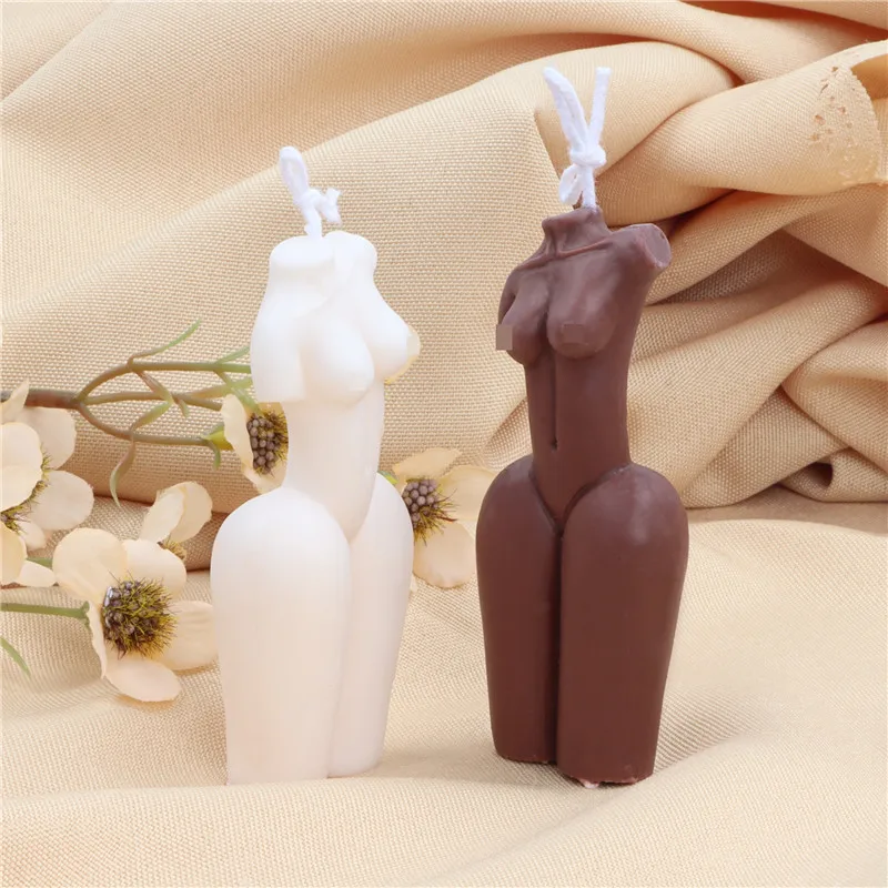 

Big Ass Female Body Silicone Mold Gypsum form DIY Handmade Aromatherapy Candle Ornaments Handicrafts Soap Mold Hand Gift Making