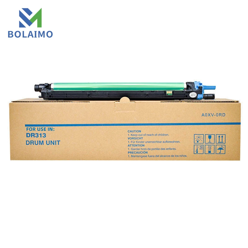 1PCS DR313 Drum Unit For Konica Minolta Bizhub C258 C308 C368 C458 C558 C658 Compatible Color Drum Unit imaging Unit BK/C/M/Y