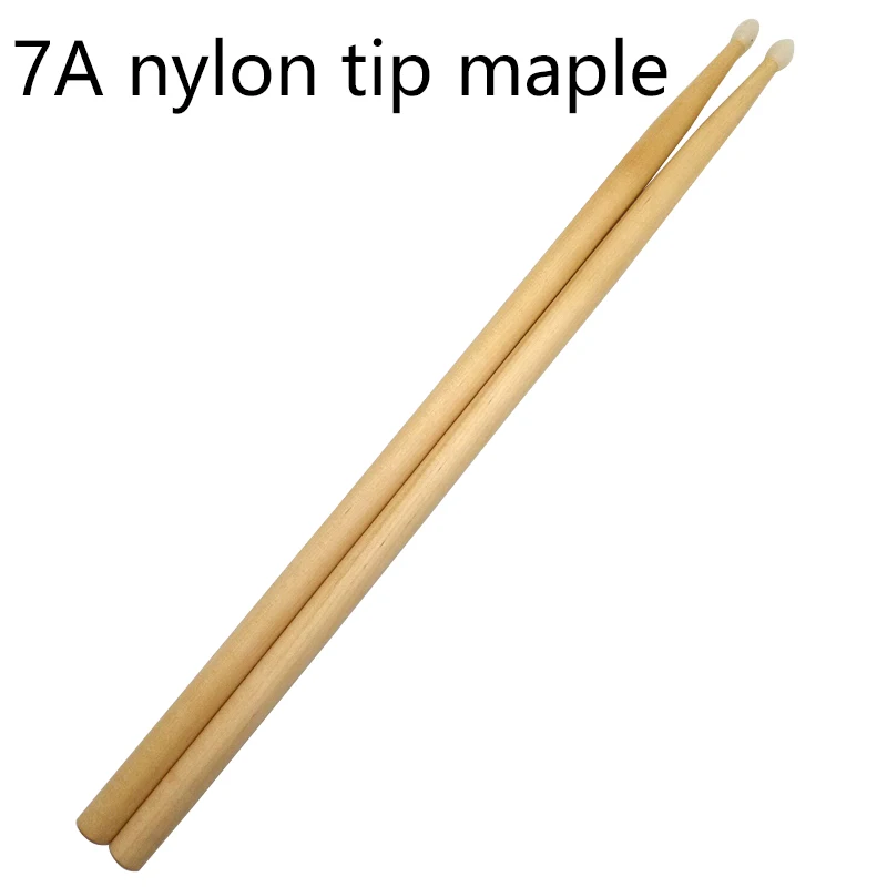 2B 5B 5A 7A OAK drum stick / 5B 7A maple wood drum stick / 1pair/5pair /6pair /12pair with nylon tip