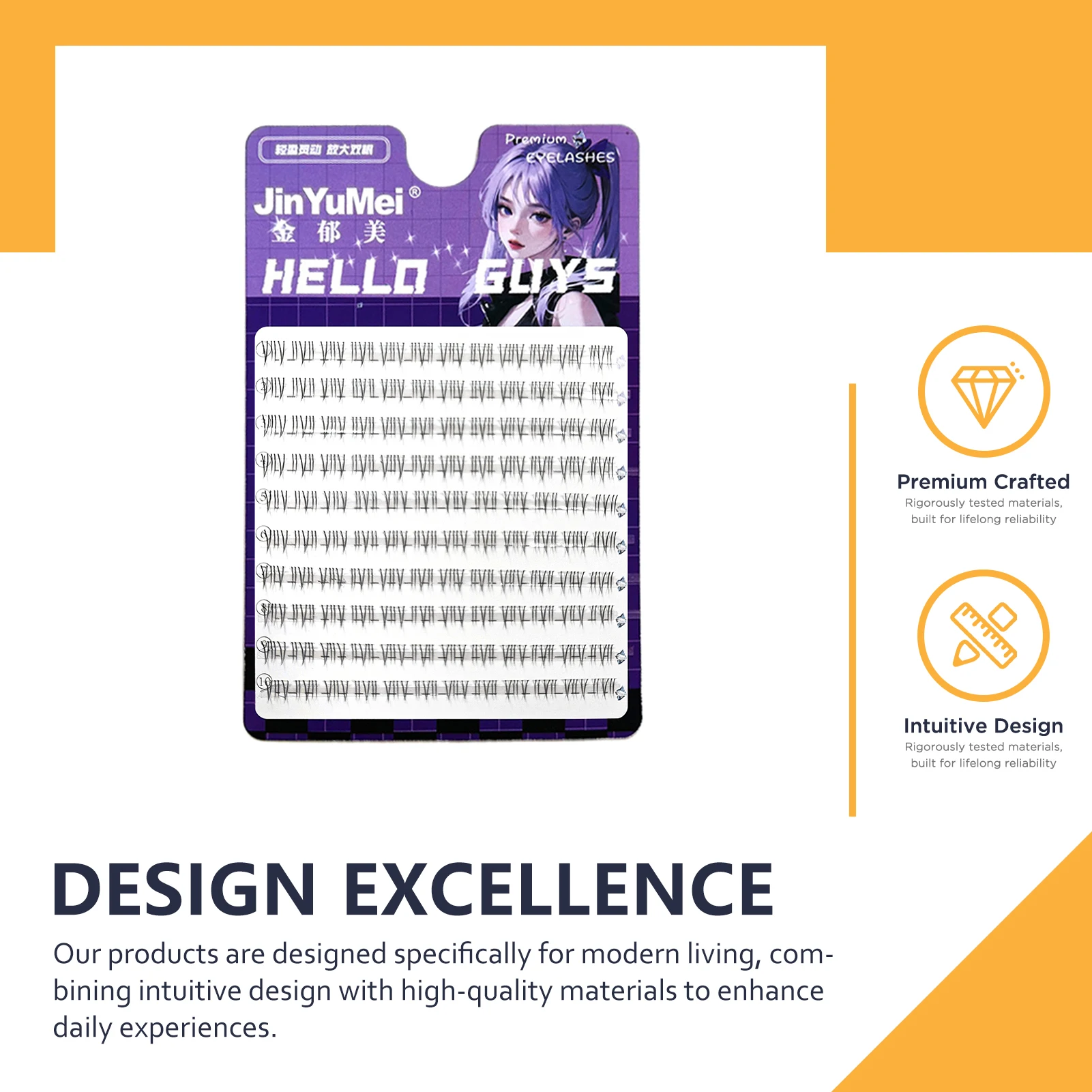 ملحقات رموش عباد الشمس مزدوجة اللهب أسفل الرموش الصناعية شريط شفاف طبيعي رموش سفلية رموش اصطناعية فردية #6