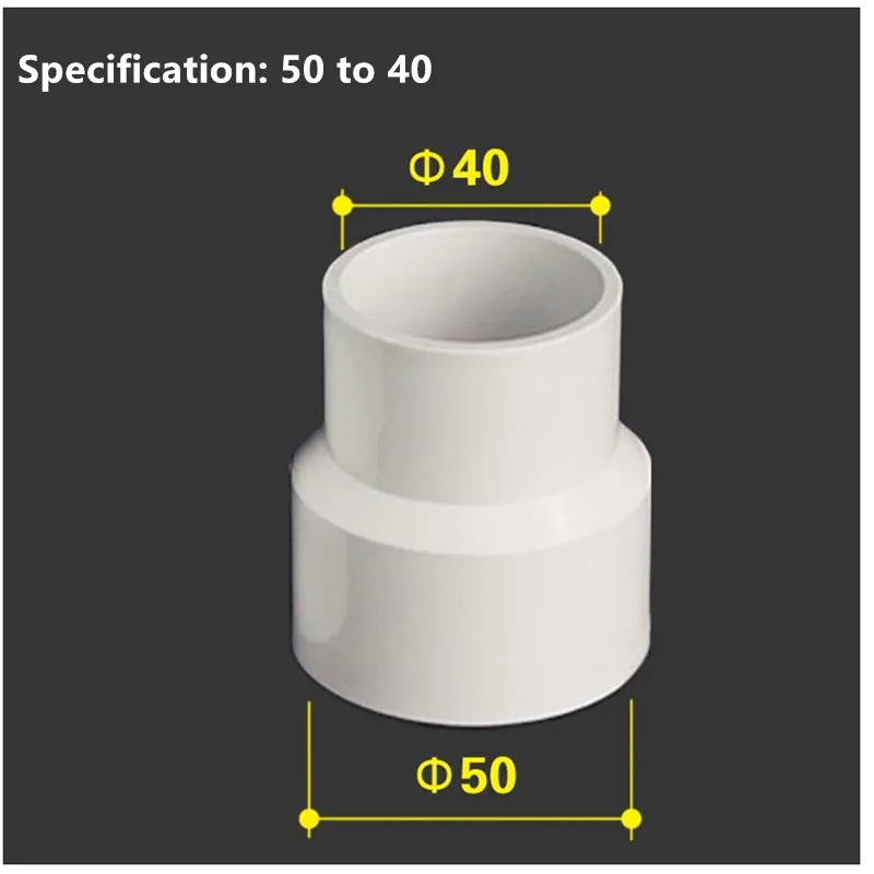 10pcs Reducing bundle connection for industrial cyclone dust collector 50/32 50/40 50/63 50/75