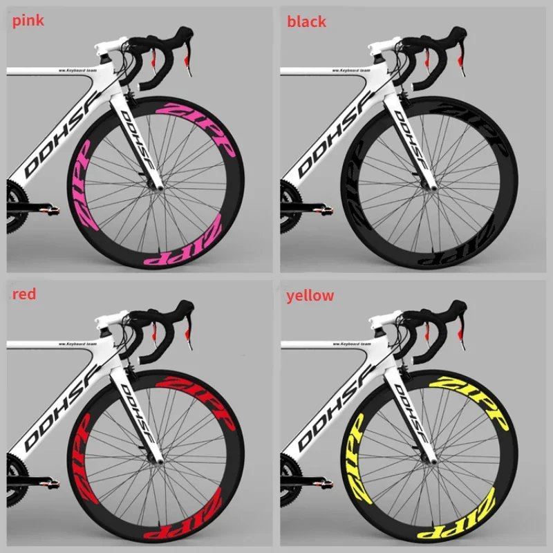 Road Bike Rim Sticker Bicycle Wheel Decals Pegatinas Bicicleta Waterproof Decorative Film Cycling Accessories Reflective Sticker