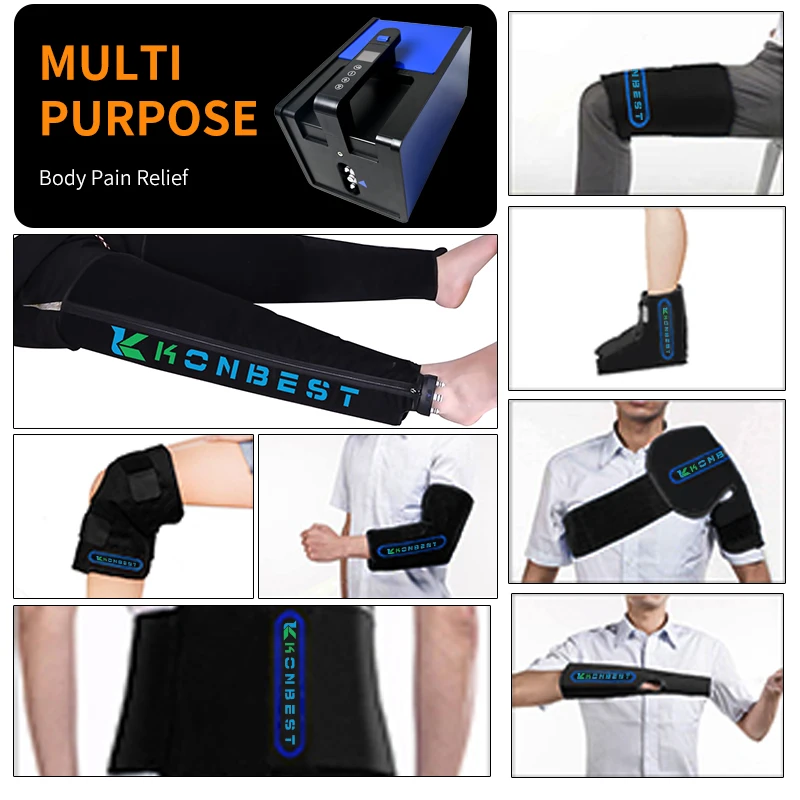 ZJW STLF High Quality Customized Wholesale Cryo Ice Water Cold Therapy Machine Knee Physical System with Cuff for Leg and Foot