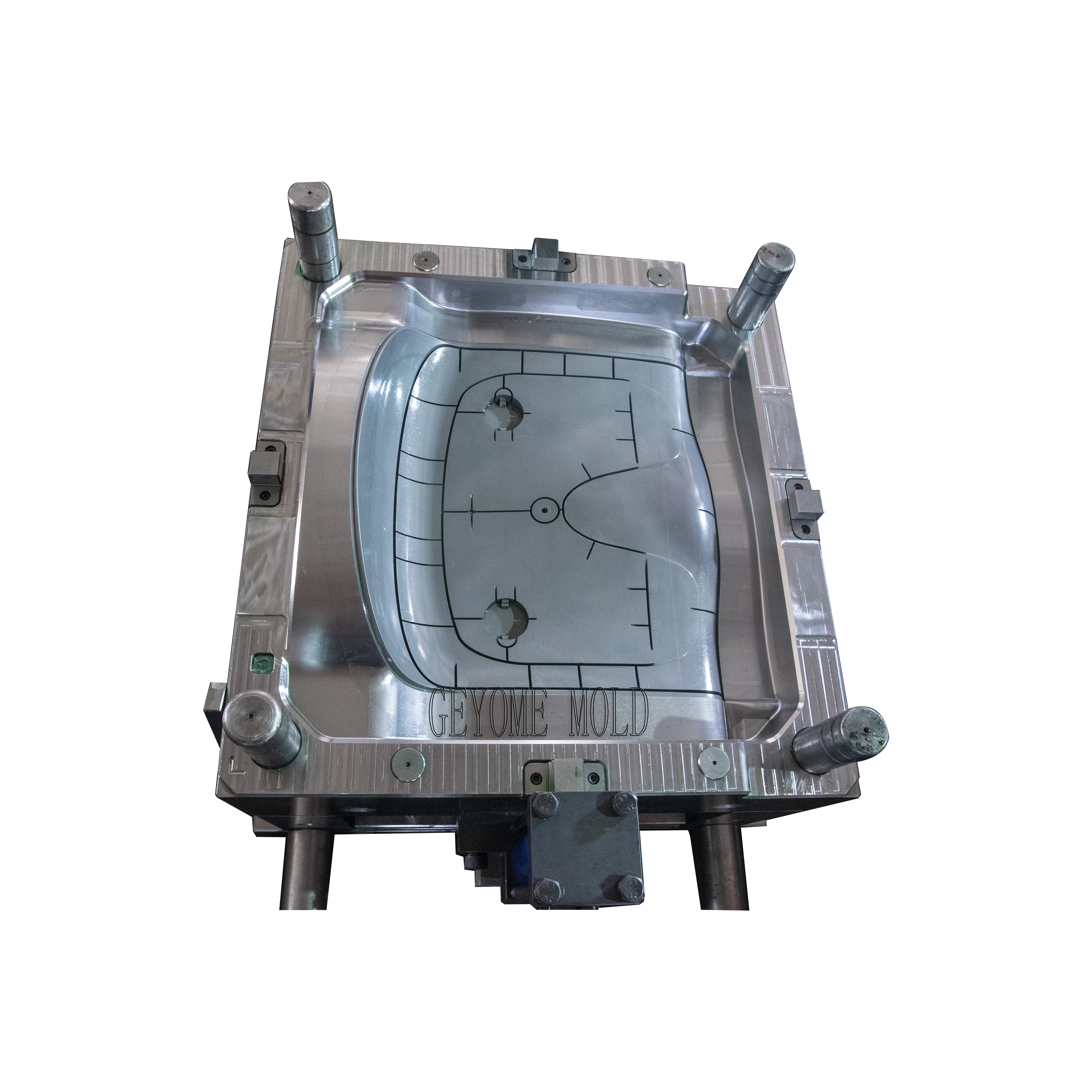 

Custom Injection Molding Plastic Bus Seat Plastic Stadium Chair Mould Making