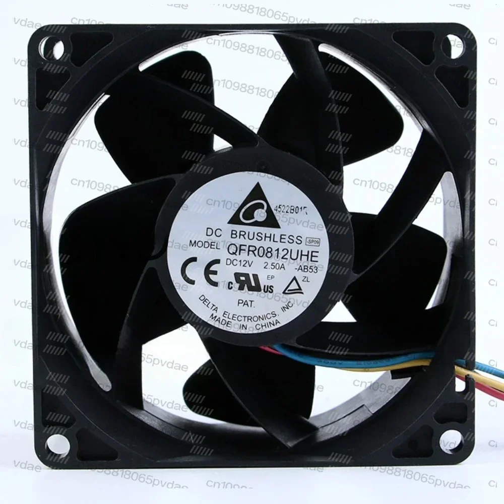 ventilador-de-refrigeracao-delta-qfr0812uhe-dc12v-250a-8cm-8038-2-fios-3-fios-4-fios-com-fluxo-de-ar-intenso