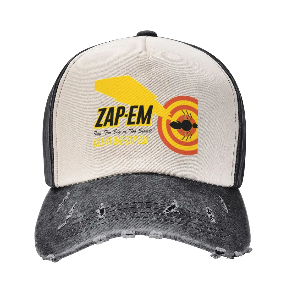 MIB ? ZAP-EM logo Baseball Cap hard hat western Hat |-F-| Women Hats Men's