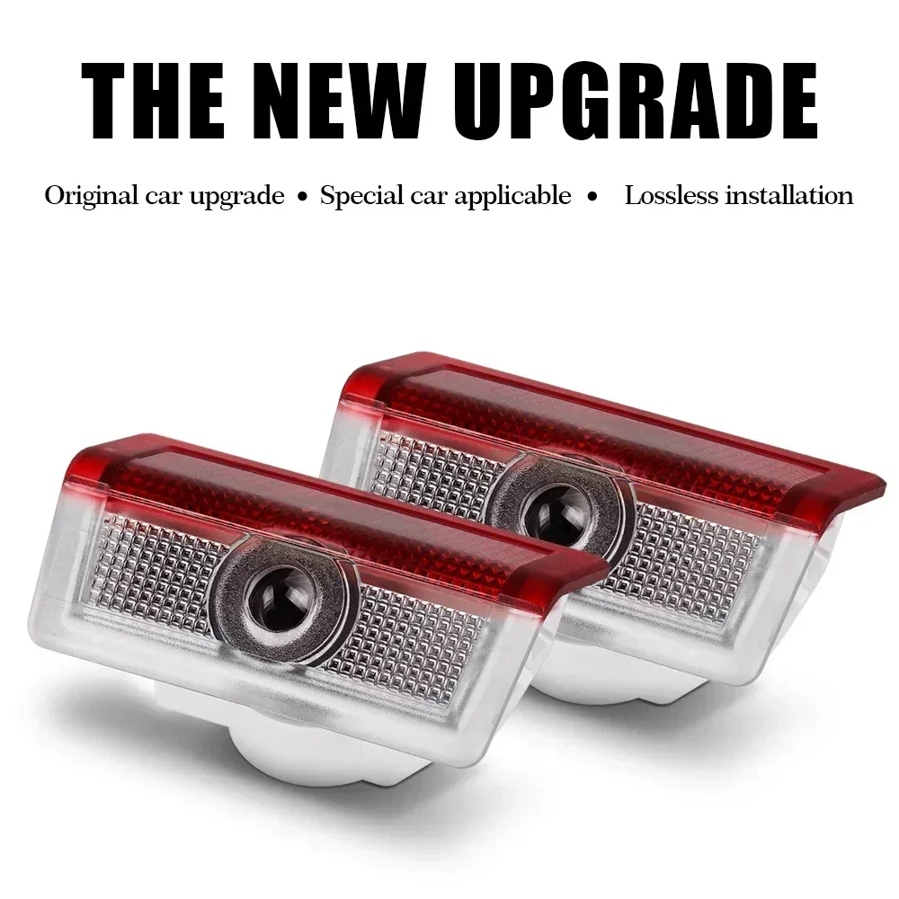 2X باب السيارة تسجيل ترحيب ضوء LED ضوء الإسقاط لمرسيدس بنز AMG GLC GLA GLE GLS GL W204 W176 W205 W213 W166 W212 C180 #3