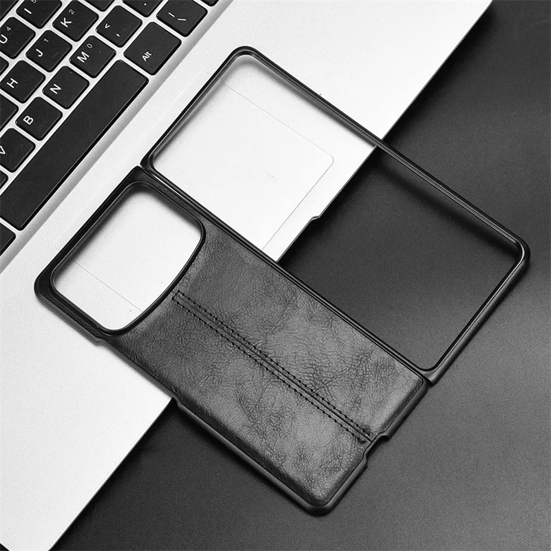 For Xiaomi Mix Fold 4 Case Ultra-thin Suture Soft Edge PU Leather Hard Phone Cover For Xiaomi Mix Fold 4 Case