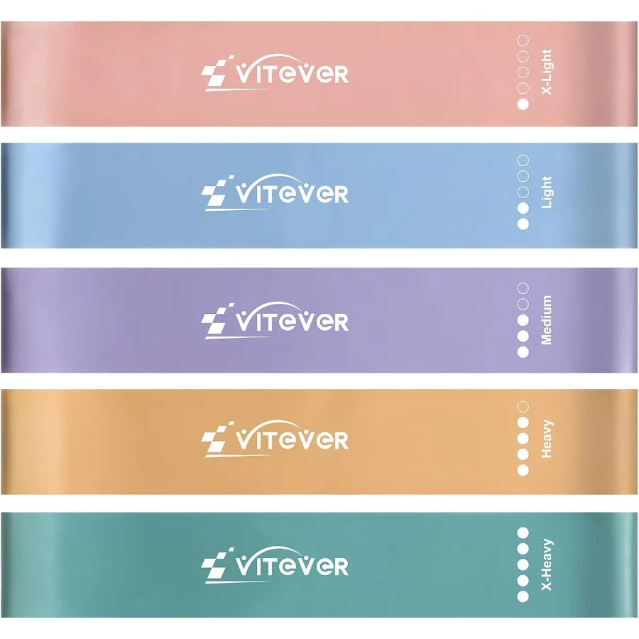 Juego de bandas para glúteos, bandas de resistencia para hacer ejercicio, bandas de ejercicio para mujeres y hombres, piernas y glúteos, bandas elásticas para Pilates