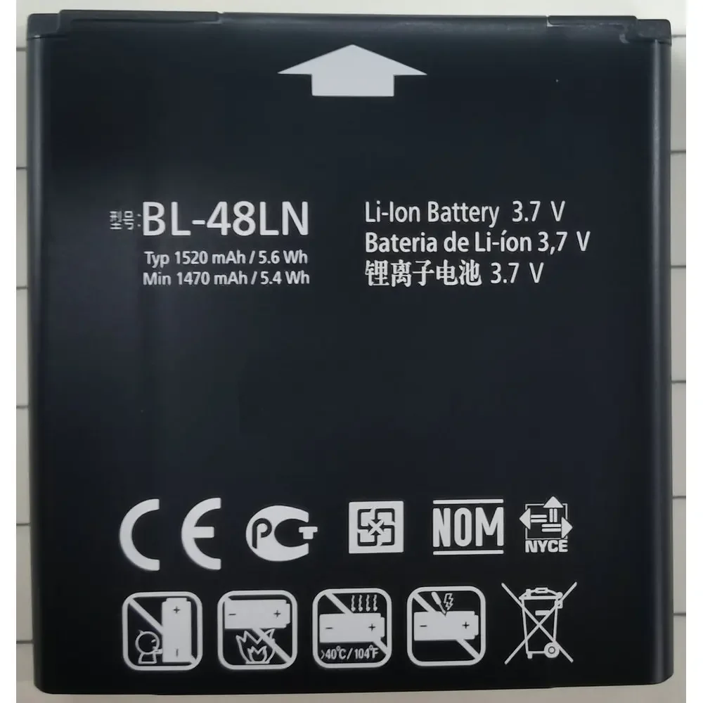 BL-48LN Battery For LG Optimus 3D MAX P720 P725 Elite LS696 Mobile Phone