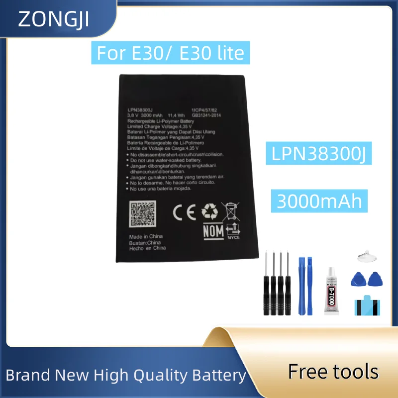 

Новый аккумулятор 3000 мАч LPN38300J для Hisense E30 E30 lite E30 infinity, аккумулятор для мобильного телефона + бесплатные инструменты
