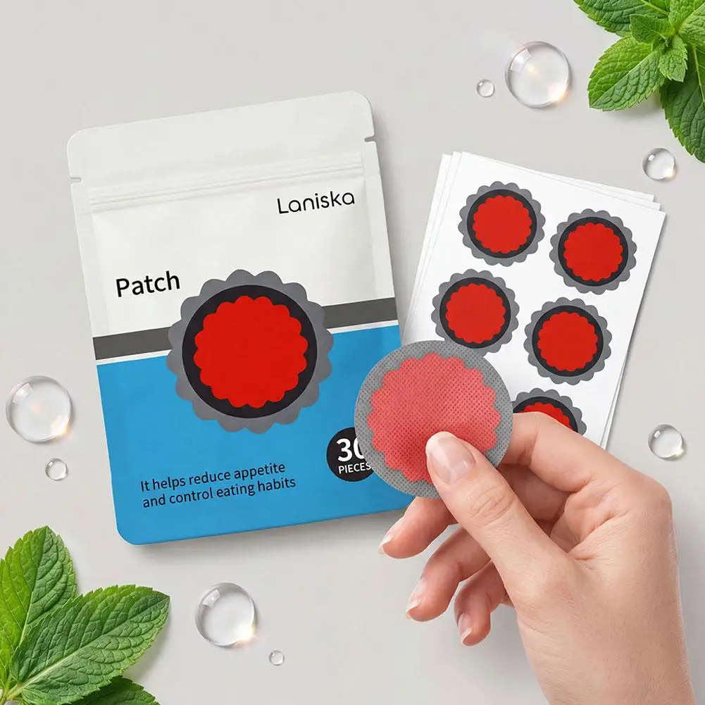 30-150pcs Laniska Weight Management Patches, Soft Breathable Stickers, Reduce Appetite & Control Weight for Daily Fitness Use