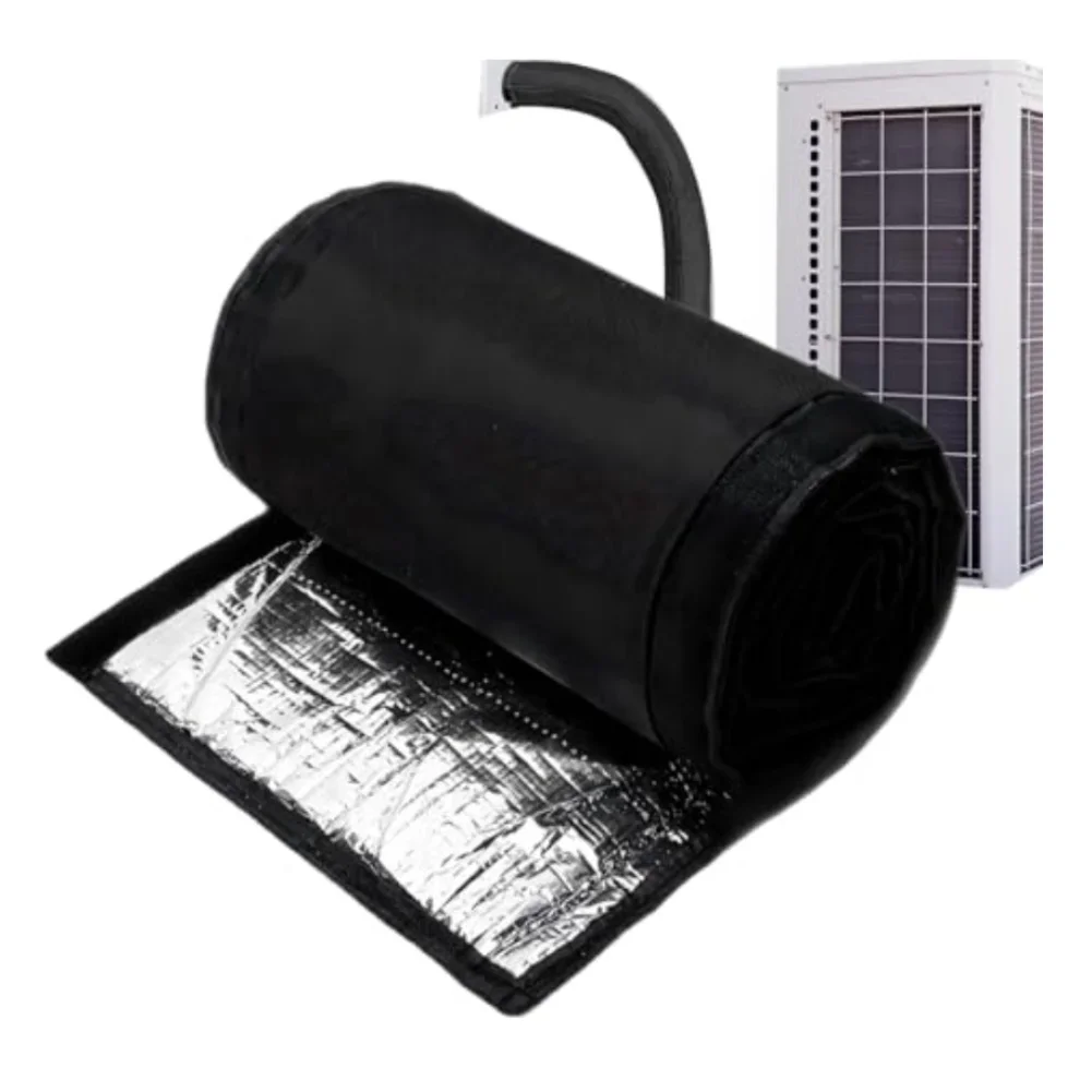 

Triple Layer HVAC Copper Pipe Insulation Cover For RV Marine Air Conditioning Units 72x102 Inches Weather Resistant
