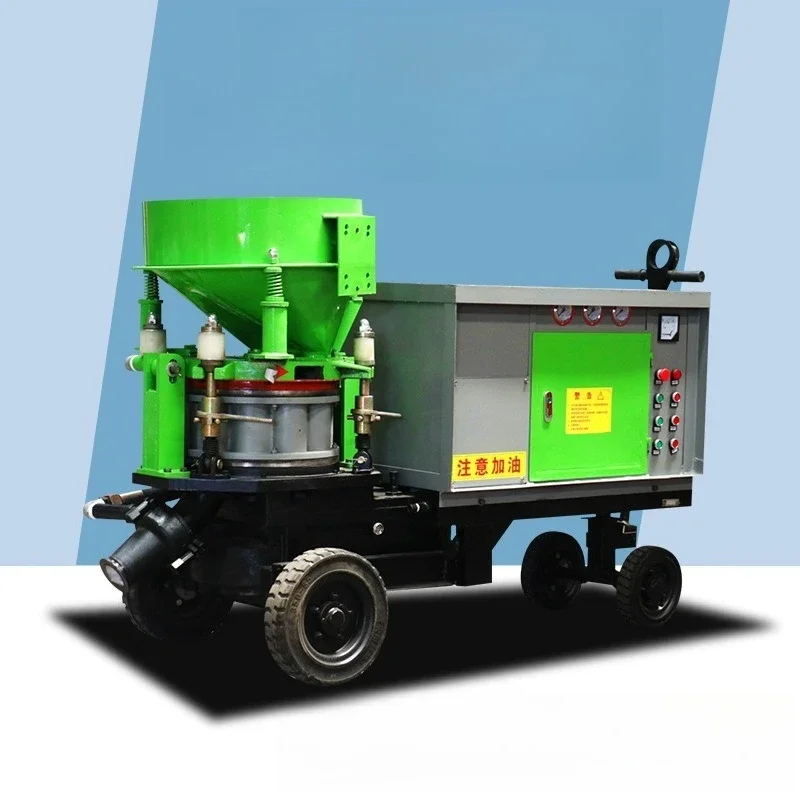 Construction wet and dry concrete sprayer, pure wet spraying concrete sprayer, small spraying machine