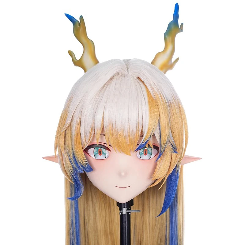 

Full headband lock Customize Full Crossdress Doll Female/Girl Cartoon Character Kig Cosplay Japanese Anime Kigurumi Masks