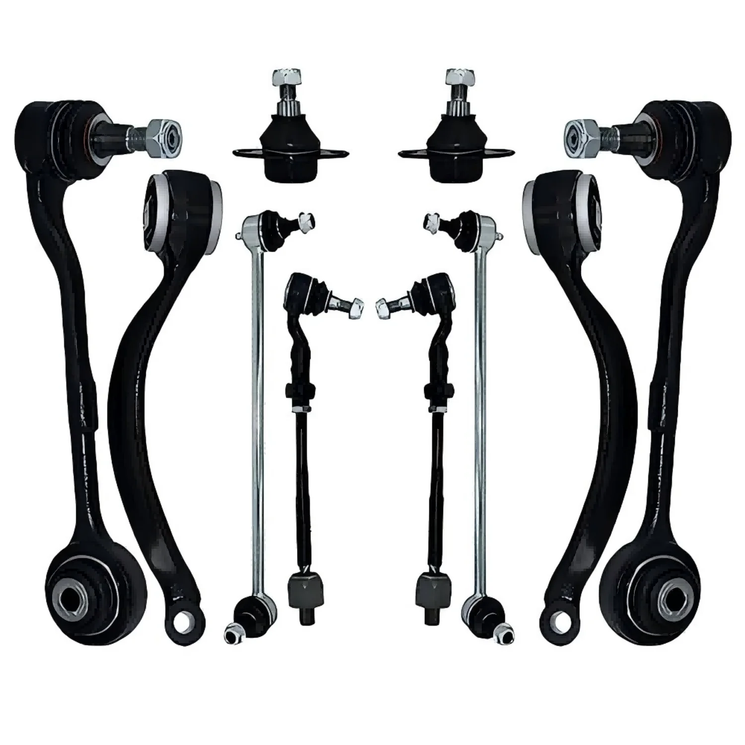 

TOPICKSAP 10pcs Front Lower Control Arm Ball Joint Suspension Kit for BMW E90 E91 E92 E84 X1 325xi 328xi 2006-2014