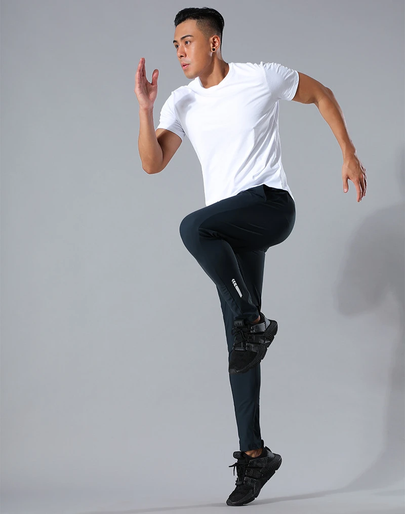 Athletic trousers quick-drying outdoor fashion stretch casual men's trousers gym track pants