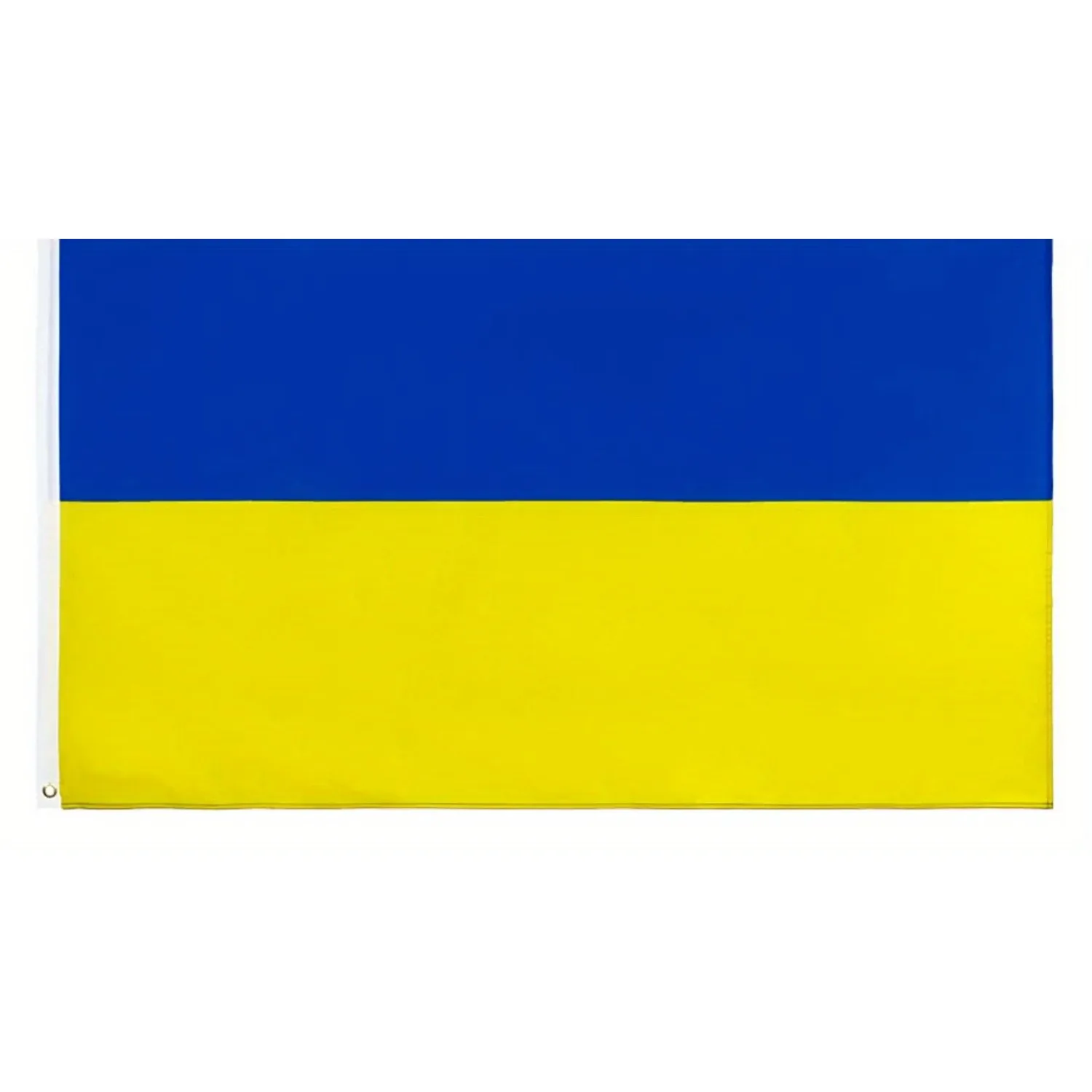1pc 90x150cm Ukraine National Flag, Blue and Yellow Vibrant Color, Patriotic Outdoor Flag for Home Decor