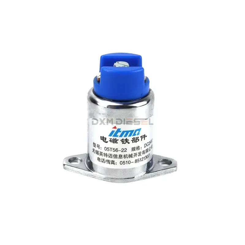 24V Fuel Pump Stop Solenoid Valve 05T56-22 YT56A 1304804 Compatible with VE Engine