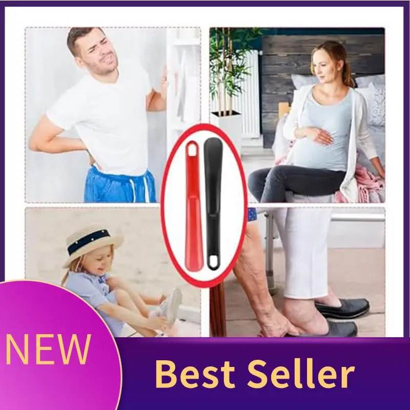 

Shoehorn - 25 Cm - Short Handle - Very Stable - With Hanging Hole - Ergonomic Shape - Suitable For Men, Seniors People