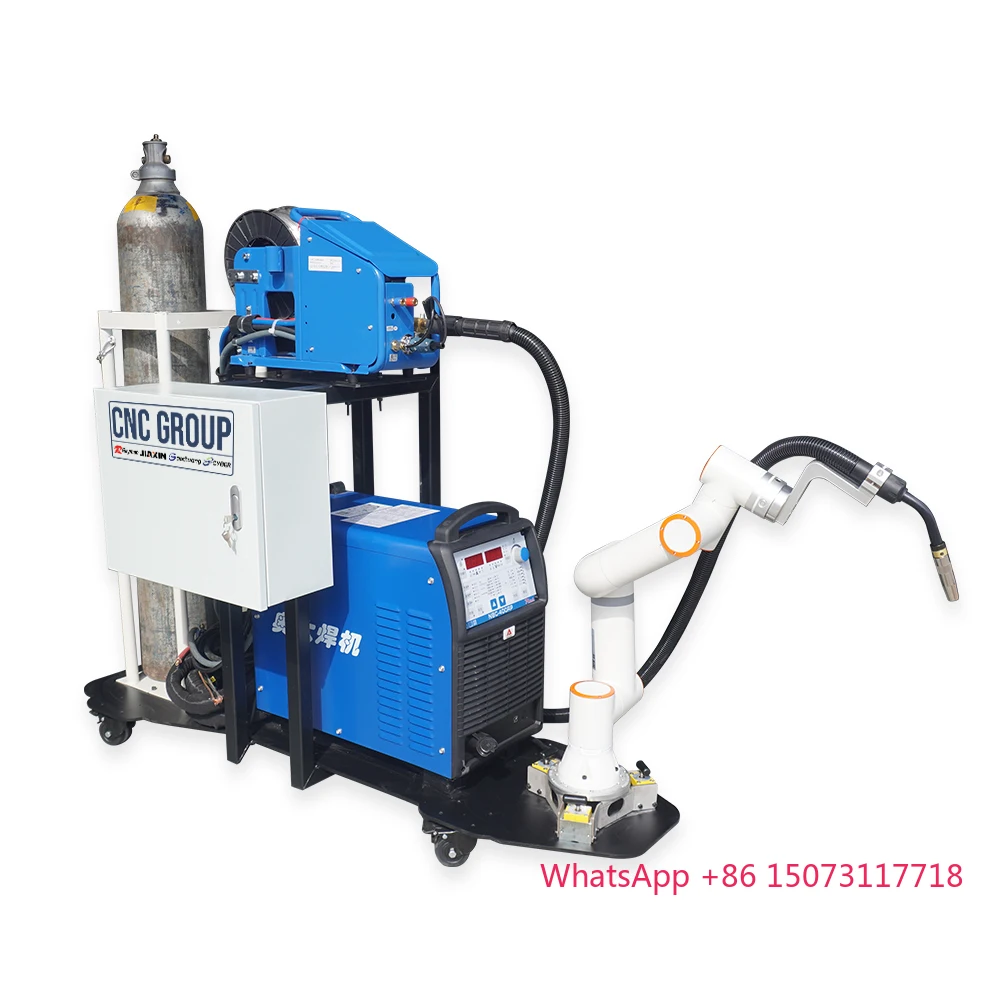 عالية الأداء Cobot التعاونية روبوت عربة لحام نبض MIG روبوت لحام التعاون