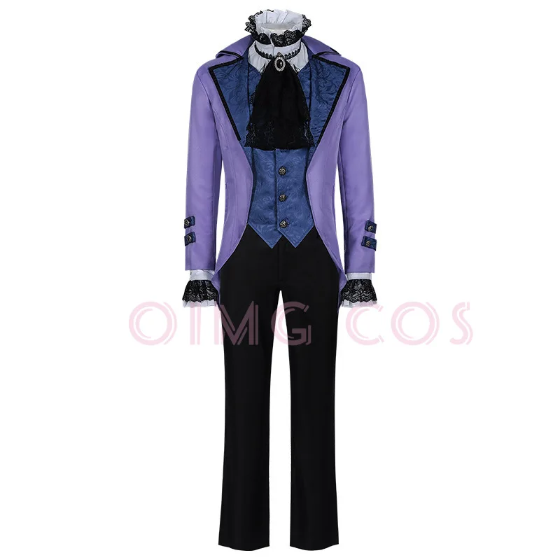 

Punk Gothic Tailcoat Coat Victoria Vampire Lace Embroidered Shirt Set Coat Clothing Tailcoat