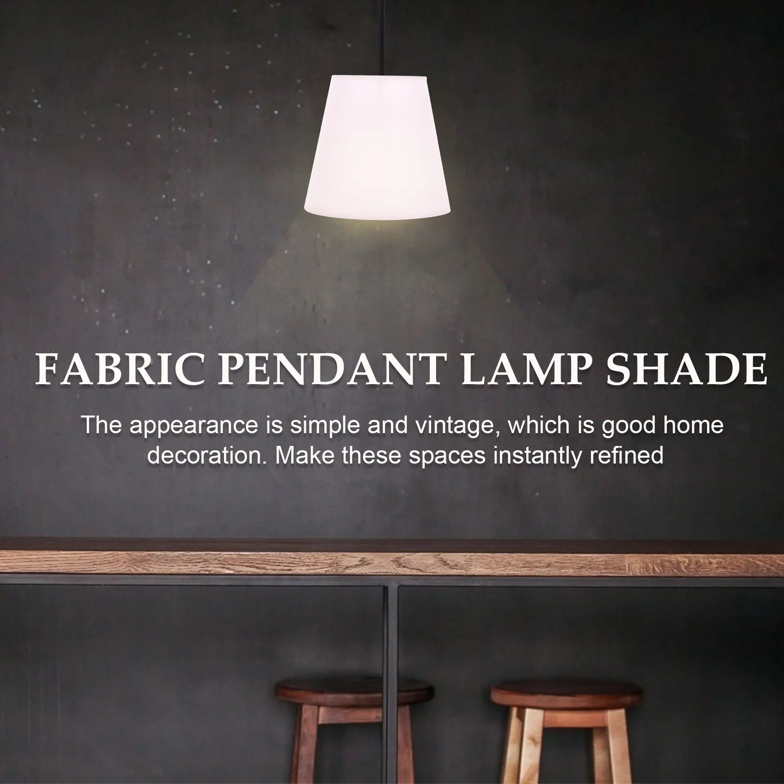 

Macaron Lampshade Lampshades for Table Pendant Light Decorative Fabric Spider Lighting with