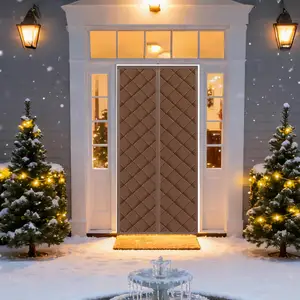 Thermal Door Curtains Windproof Magnetic Installation Thermal Door Curtains Magnetic For Kitchens Doorway Bedrooms Nursery