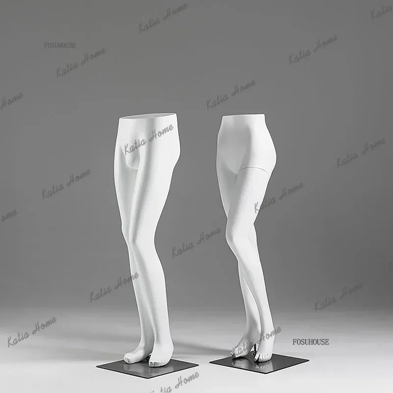 LSModern High End Plastic Lower Body Mannequin for Trouser Display Multi Functional Mannequins for Shopping Mall Retail Window