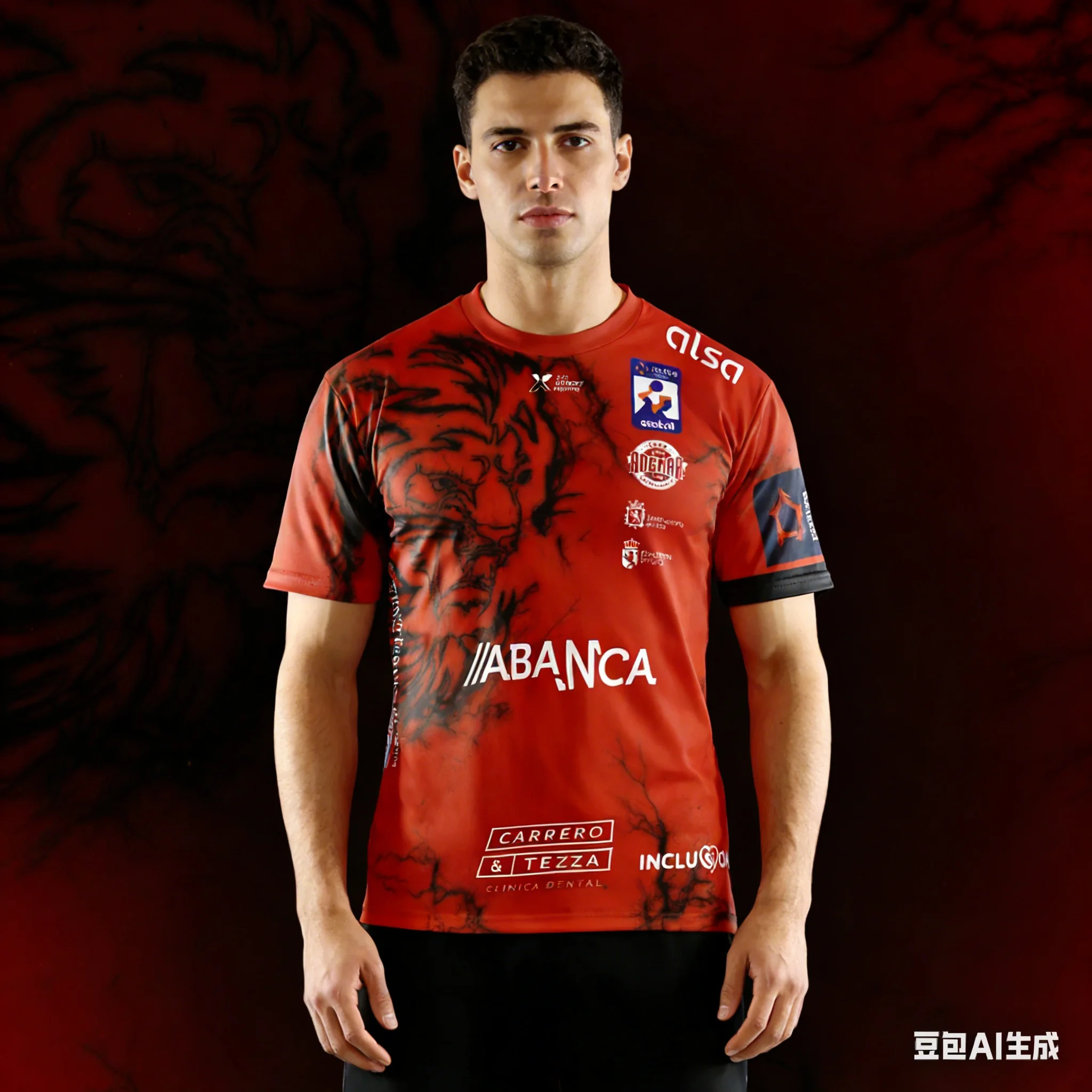 

Новый ABANCA Ademar Otra 2025-26 Новое поступление Испания Гандбольный трикотаж Повседневная футболка с 3D принтом для дома Взрослые KIDs Унисекс Европейский комплект