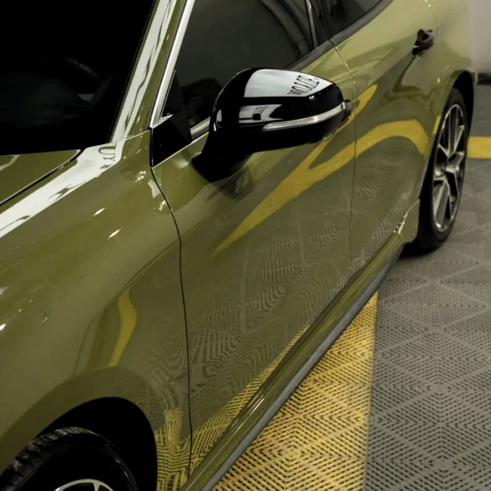 

Кристаллическая глянцевая боевая зеленая пленка для домашних животных, виниловая пленка, защитная пленка для всего тела автомобиля, наклейка «сделай сам», цветная наклейка, аксессуары для автотюнинга