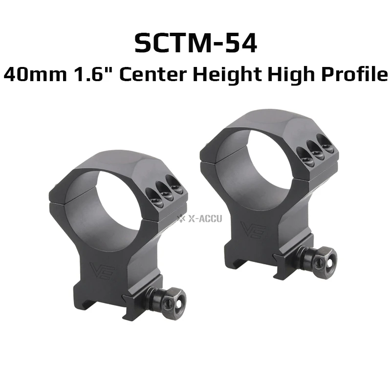 Vector Optics 34 mm Picatinny-riflescope-ringen, CNC-gefreesd, zorgen voor een nauwkeurige uitlijning van het richtkijker.