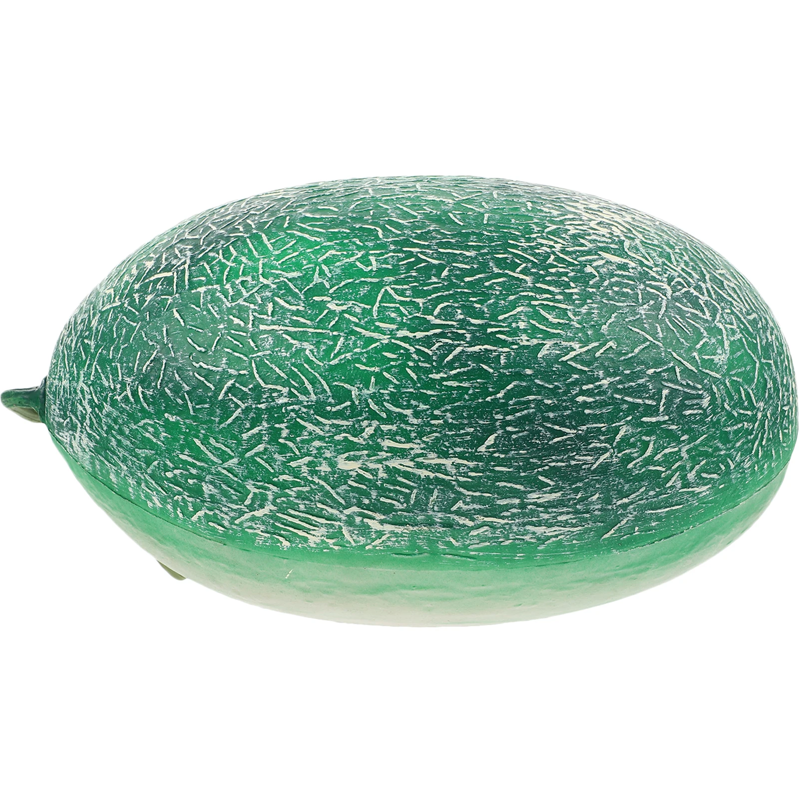 

Simulation Cantaloupe Decor Artificial Fruits Plastic Hami Melon Model Party Table Home Kitchen Photo Props Double Color fake