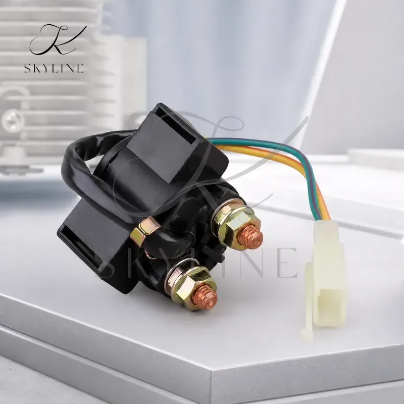 Starter Relay Solenoid Motorcycle Fit For Hyosung GT125R GT250 GT250R GT650 GT650S GT650R GV650 Black New