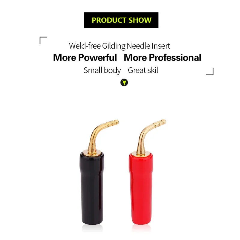 YYTCG 8PCS 2MM Wire Pin Terminals Plug Banana Plugs Speaker Screw Lock Cable Connectors High Quality Rubber Wire Adapter Covers