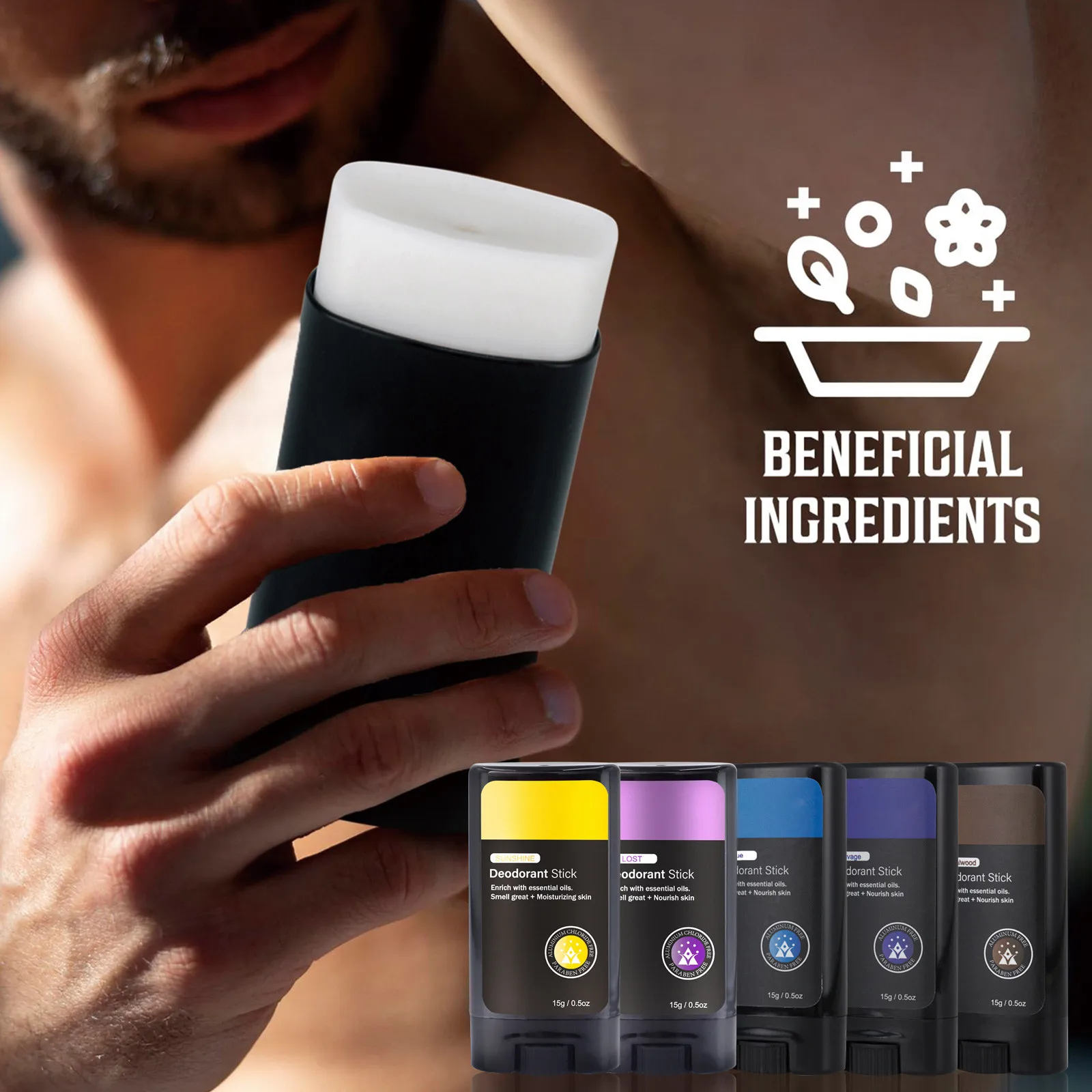 Whole Body Deodorant,Aluminum Free Deodorant,Deodorant Women Men Aluminum Free Underarm Sweat Removing Body Stick Party Favours