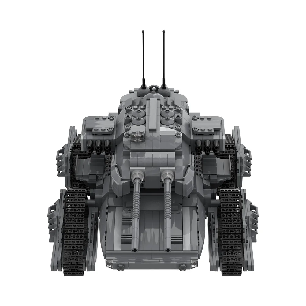 MOC ハイテクゴリアテ未来的な戦車ビルディングブロックモデル輸送戦車レンガ組み立ておもちゃ子供のためのギフト