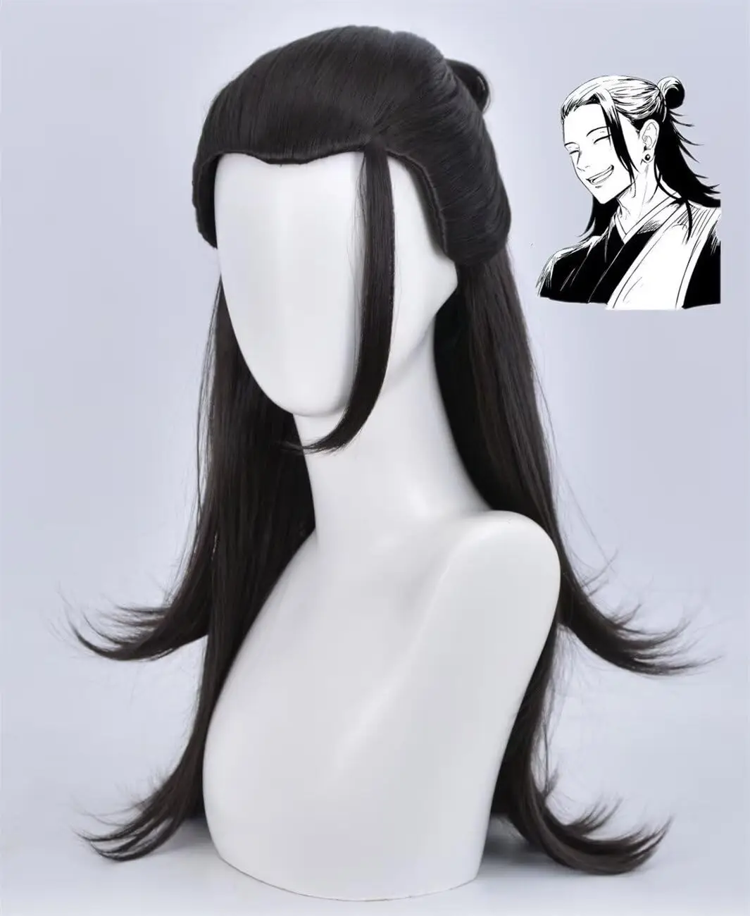 peruca-longa-ondulada-preta-para-cosplay-de-anime-suguru-geto-jujutsu-kaisen-peruca-para-fantasia-de-quadrinhos-e-role-play