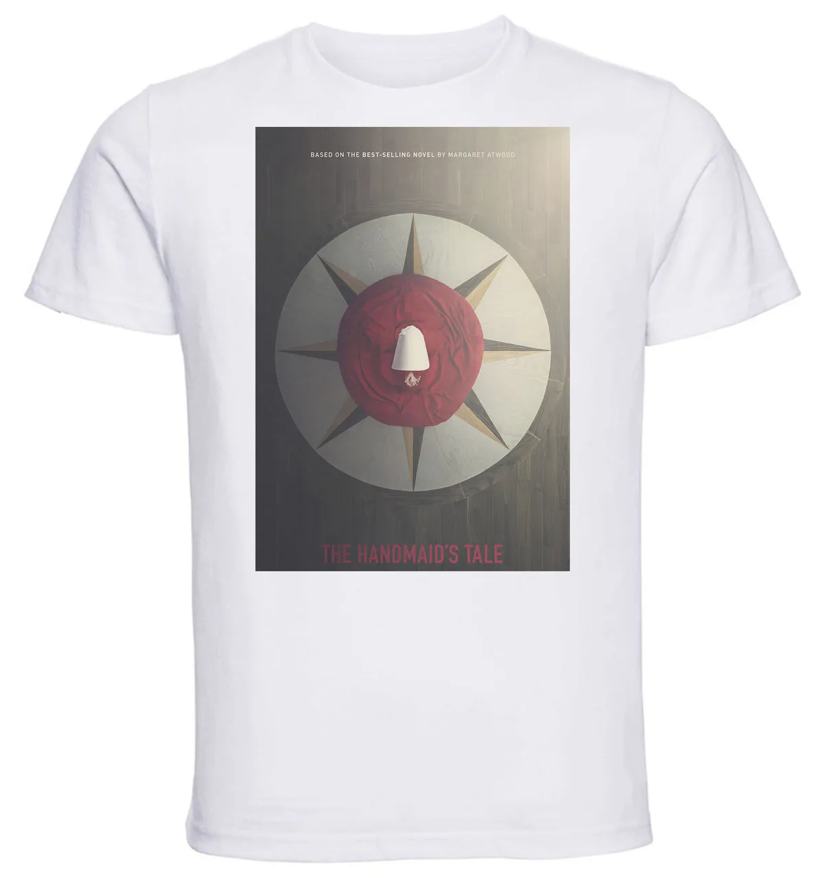 T-Shirt Unisex White Playbill TV Series The Handmaid's Tale