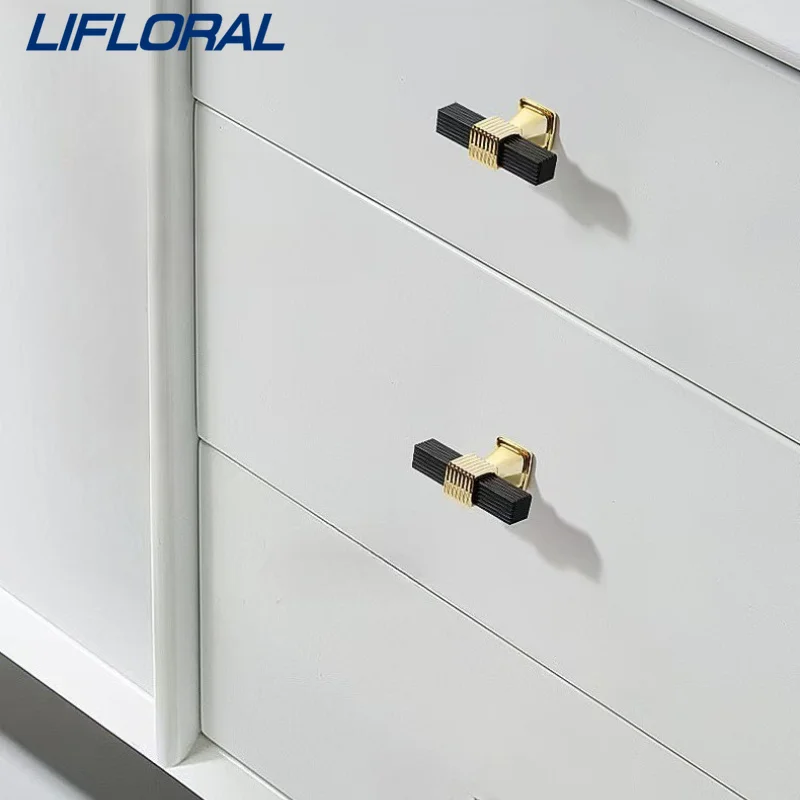 4 ชิ้นแฟชั่นตู้ครัวลูกบิดและมือจับโลหะผสมสังกะสียาวเฟอร์นิเจอร์ตู้ประตูดึงฮาร์ดแวร์