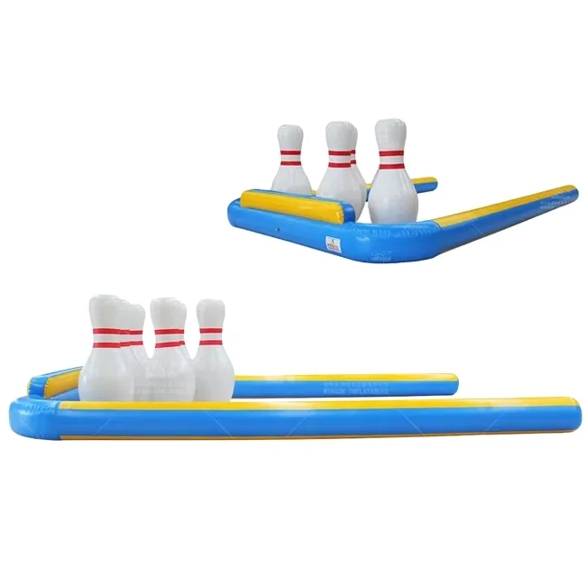 

WINSUN Factory Airtight Inflatable Human Bowling Game Bowling Alley Bowling Track Passageway for Carnival Fun Fair Rental